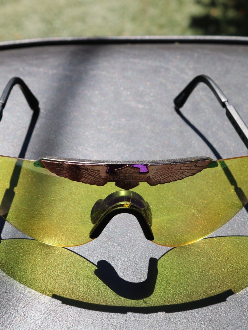 Harley-Davidson Rimless Wrap Riding Glasses - Picture 8 of 9